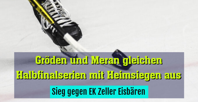 Sieg gegen EK Zeller Eisbären
