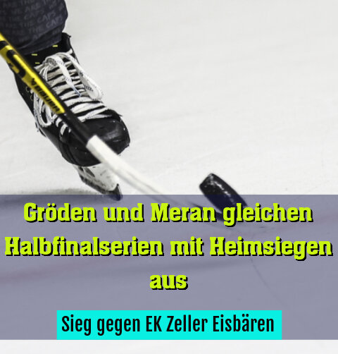 Sieg gegen EK Zeller Eisbären