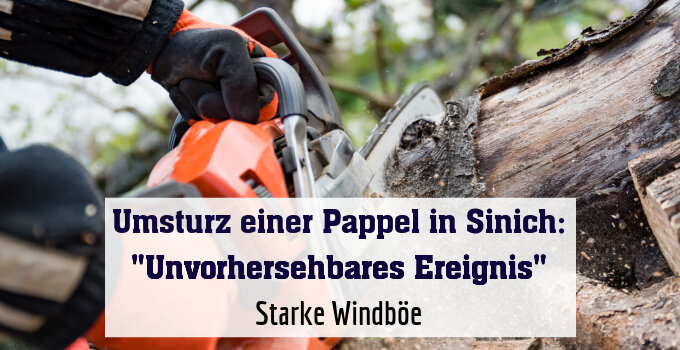 Starke Windböe