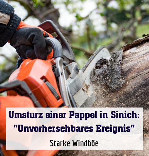 Starke Windböe