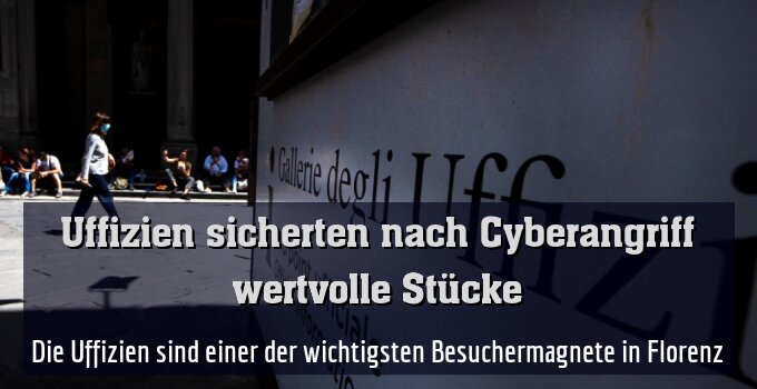 Die Uffizien sind einer der wichtigsten Besuchermagnete in Florenz