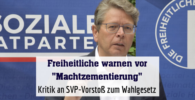 Kritik an SVP-Vorstoß zum Wahlgesetz