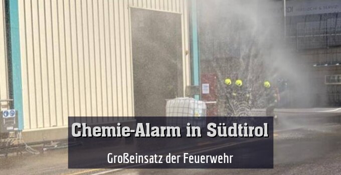 Großeinsatz der Feuerwehr
