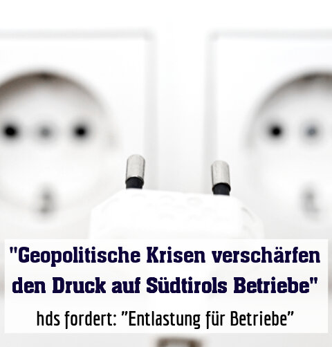 hds fordert: "Entlastung für Betriebe"