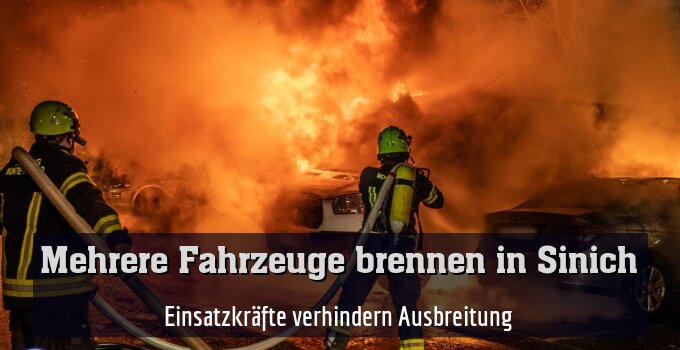 Einsatzkräfte verhindern Ausbreitung