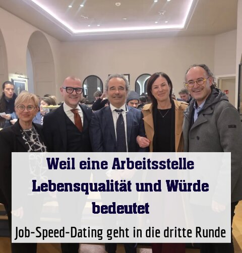 Job-Speed-Dating geht in die dritte Runde