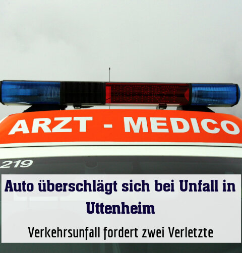 Verkehrsunfall fordert zwei Verletzte