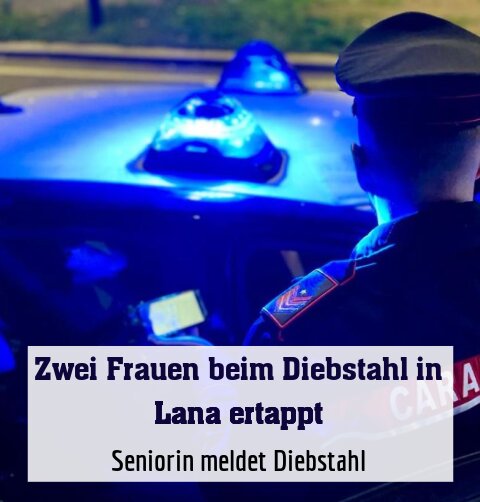 Seniorin meldet Diebstahl