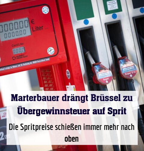 Die Spritpreise schießen immer mehr nach oben
