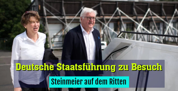 Steinmeier auf dem Ritten