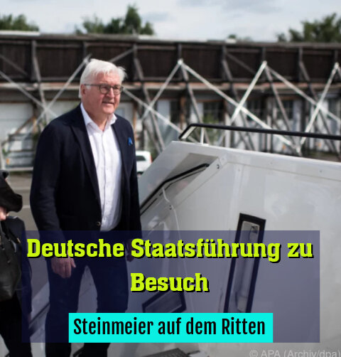 Steinmeier auf dem Ritten