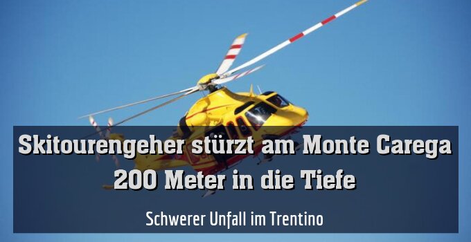 Schwerer Unfall im Trentino