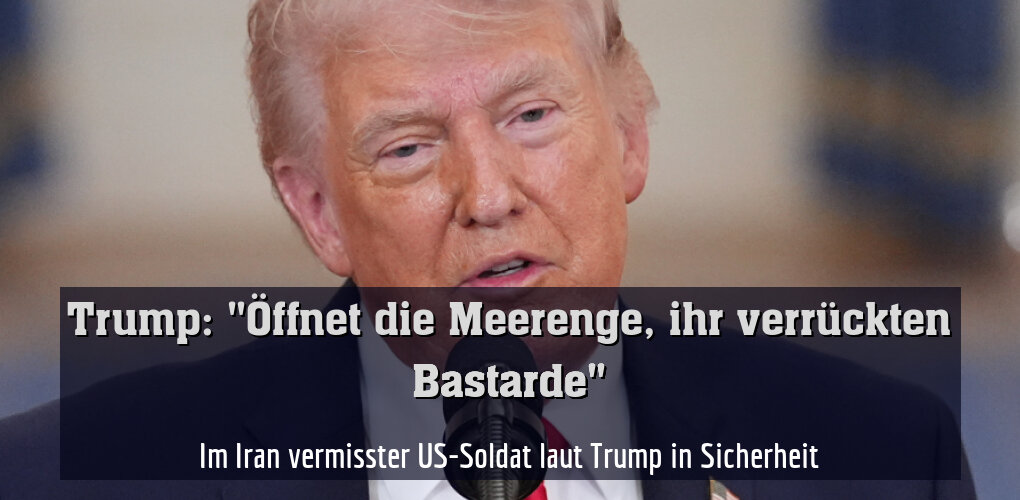 Laut Trump wird aktuell mit dem Iran verhandelt