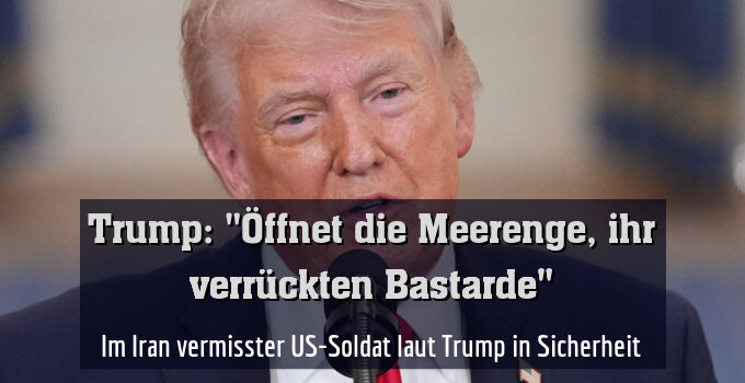 Laut Trump wird aktuell mit dem Iran verhandelt