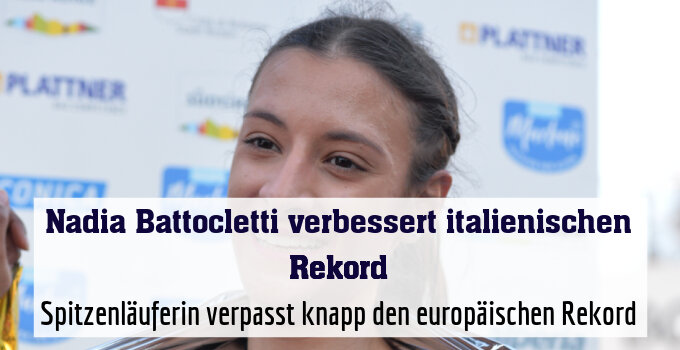 Spitzenläuferin verpasst knapp den europäischen Rekord