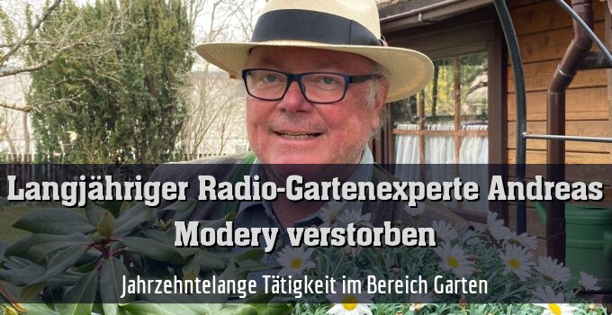 Jahrzehntelange Tätigkeit im Bereich Garten