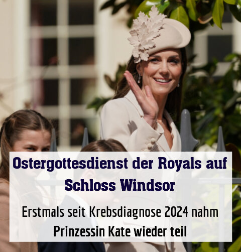 Erstmals seit Krebsdiagnose 2024 nahm Prinzessin Kate wieder teil