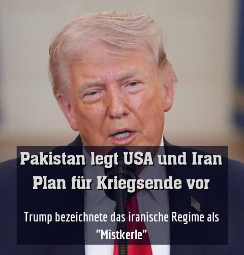 Trump bezeichnete das iranische Regime als "Mistkerle"