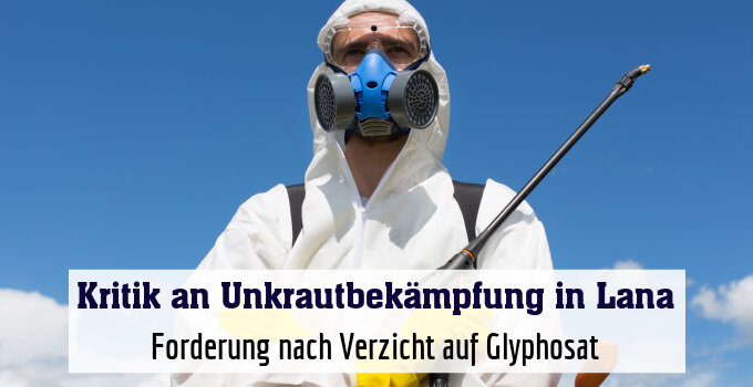 Forderung nach Verzicht auf Glyphosat