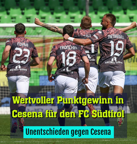 Unentschieden gegen Cesena