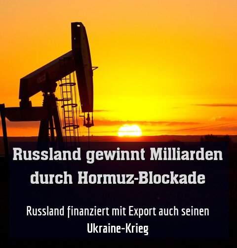 Russland finanziert mit Export auch seinen Ukraine-Krieg