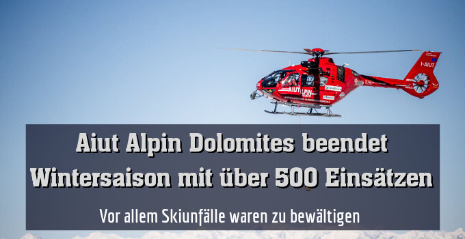 Vor allem Skiunfälle waren zu bewältigen 