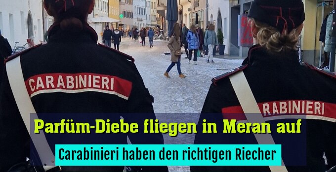 Carabinieri haben den richtigen Riecher