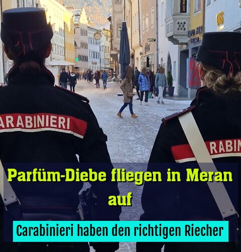 Carabinieri haben den richtigen Riecher