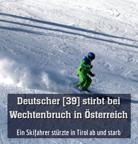 Ein Skifahrer stürzte in Tirol ab und starb