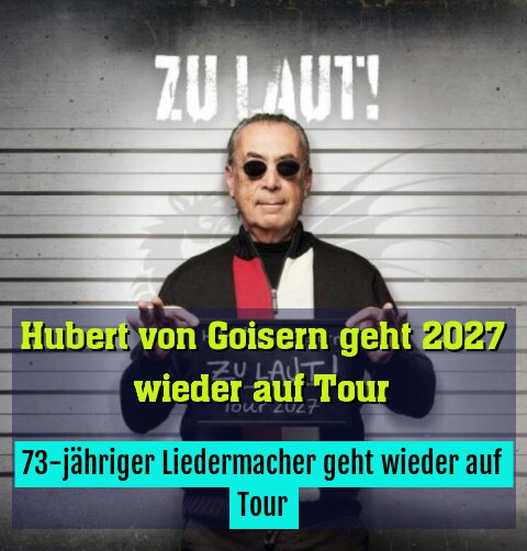 73-jähriger Liedermacher geht wieder auf Tour