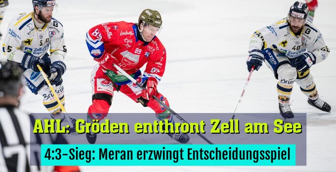 4:3-Sieg: Meran erzwingt Entscheidungsspiel