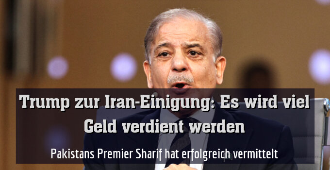 Pakistans Premier Sharif hat erfolgreich vermittelt