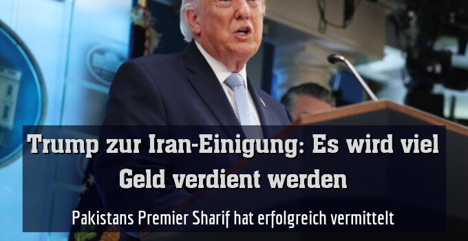 Trump freut sich über Waffenruhe