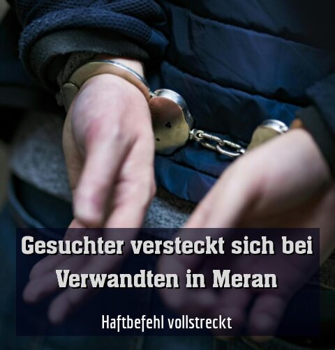 Haftbefehl vollstreckt