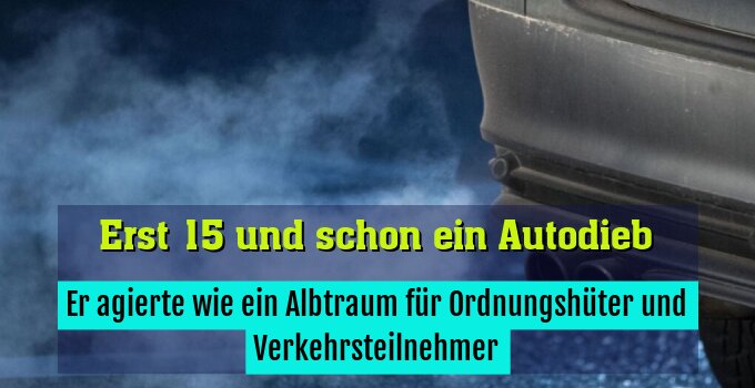 Er agierte wie ein Albtraum für Ordnungshüter und Verkehrsteilnehmer