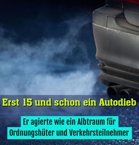 Er agierte wie ein Albtraum für Ordnungshüter und Verkehrsteilnehmer