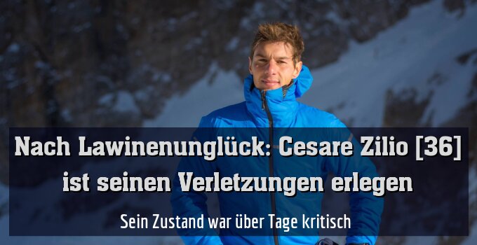 Sein Zustand war über Tage kritisch 