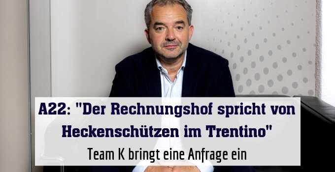 Team K bringt eine Anfrage ein