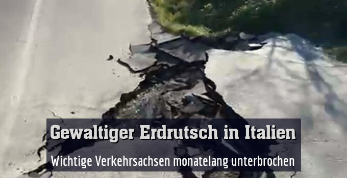 Wichtige Verkehrsachsen monatelang unterbrochen