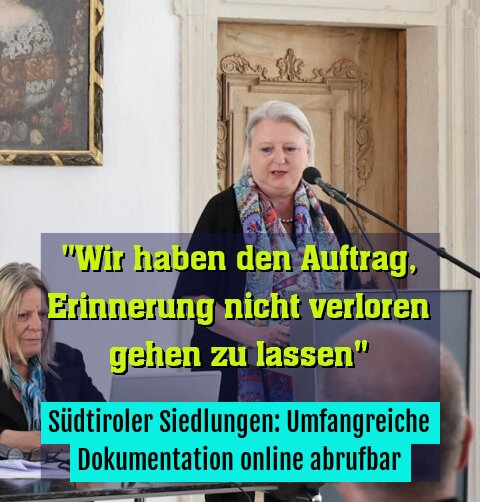 Südtiroler Siedlungen: Umfangreiche Dokumentation online abrufbar
