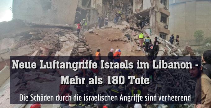 Die Schäden durch die israelischen Angriffe sind verheerend