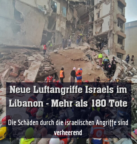 Die Schäden durch die israelischen Angriffe sind verheerend