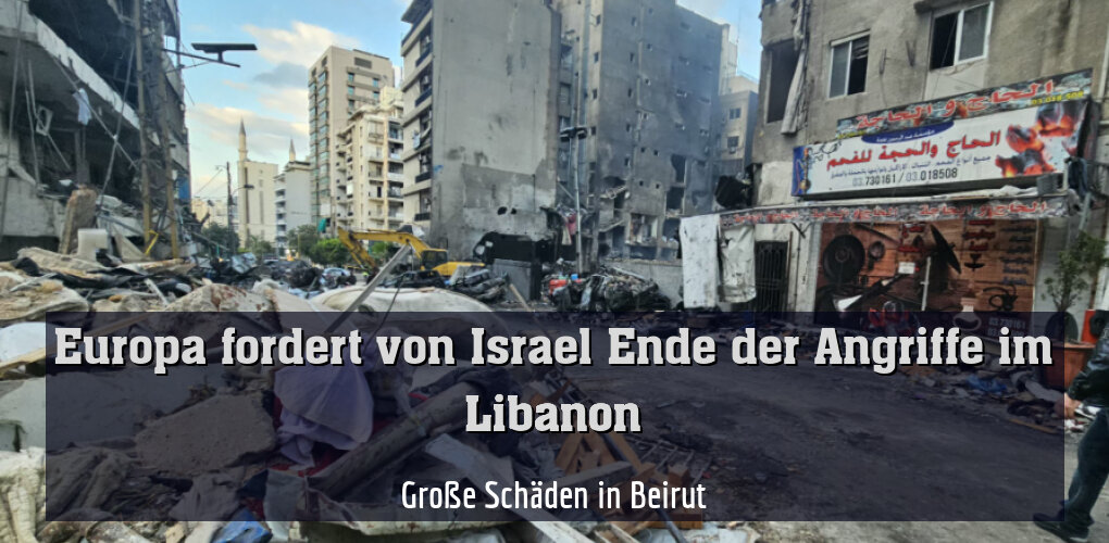Große Schäden in Beirut