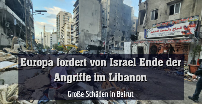 Große Schäden in Beirut