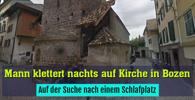 Auf der Suche nach einem Schlafplatz