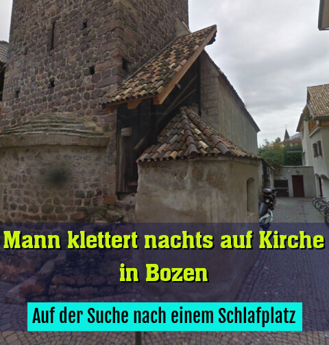 Auf der Suche nach einem Schlafplatz