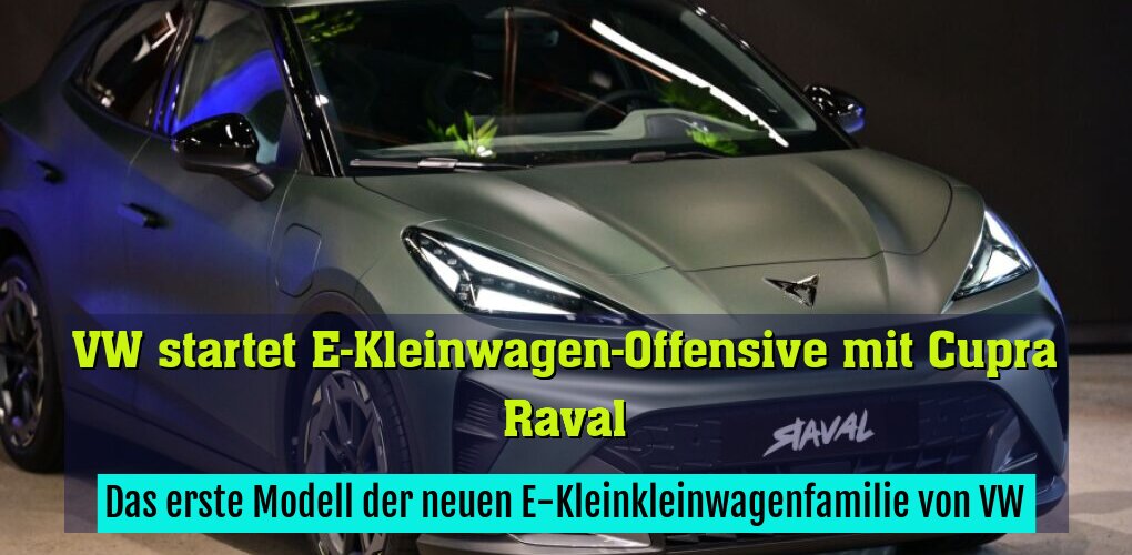 Das erste Modell der neuen E-Kleinkleinwagenfamilie von VW