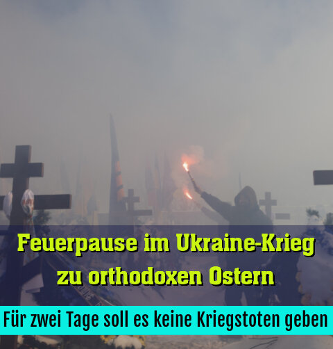 Für zwei Tage soll es keine Kriegstoten geben