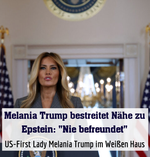US-First Lady Melania Trump im Weißen Haus