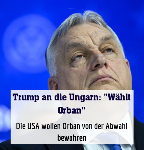 Die USA wollen Orban von der Abwahl bewahren